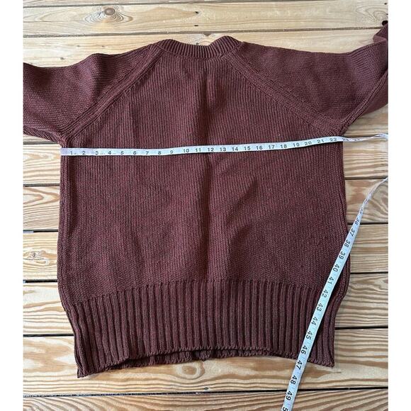 Vintage Terramar Men’s Brick Wool Sweater Size XL - Picture 6 of 10